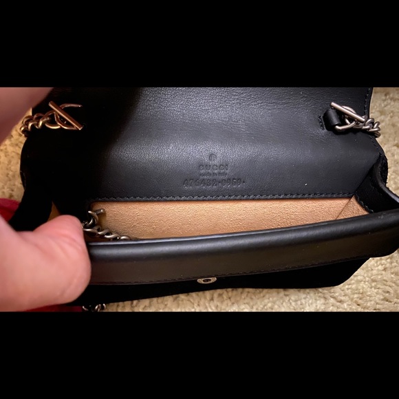 Sold! Gucci Super Mini Dionysus Bag, Black - Picture 4 of 5